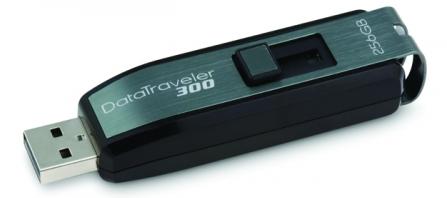 Kingston Unveils World’s First 256GB USB Flash Drive : DataTraveler 300 datatraveler 3001 Kingston Unveils World’s First 256GB USB Flash Drive : DataTraveler 300